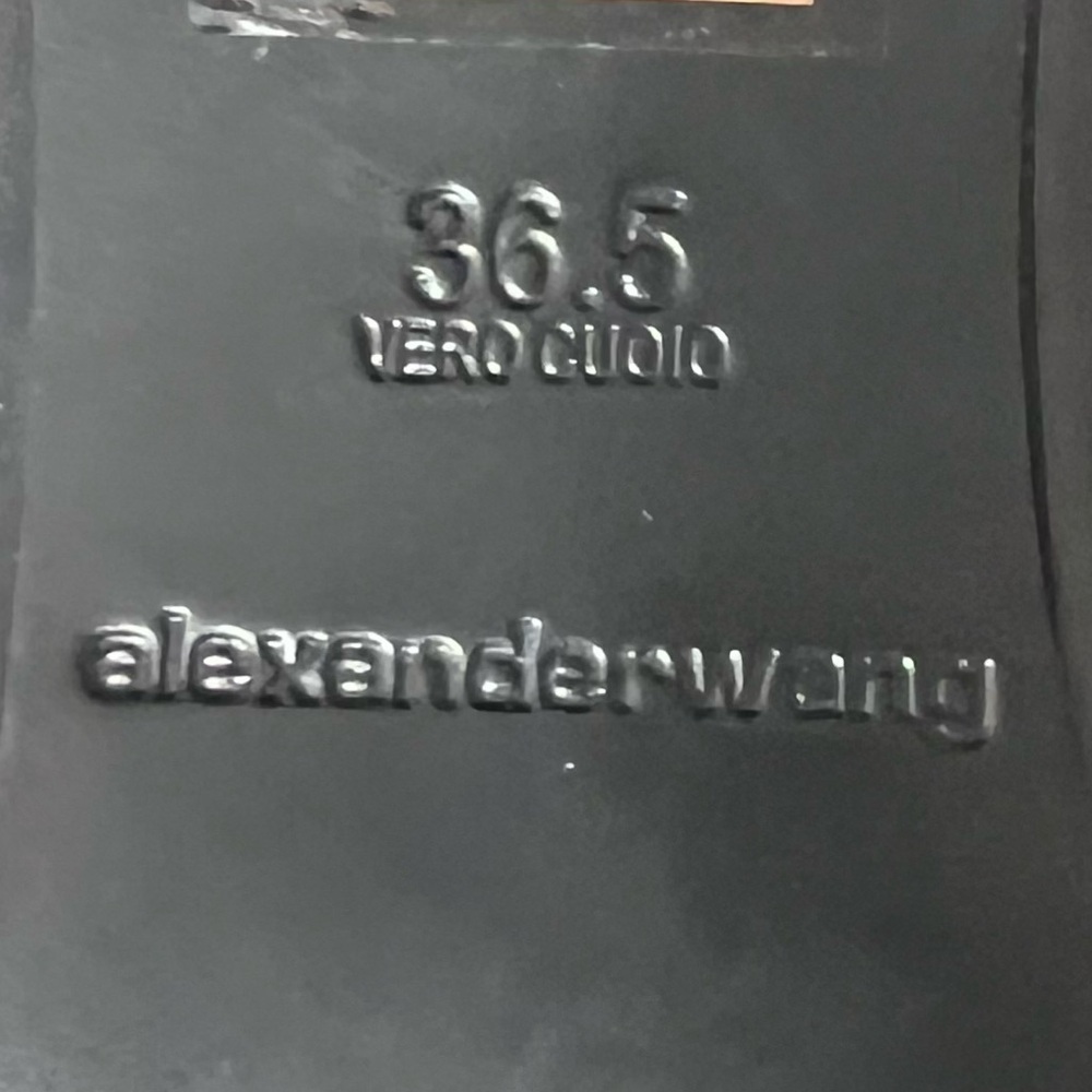 Alexander Wang Black Over the Knee Boots - Picture 3 of 10